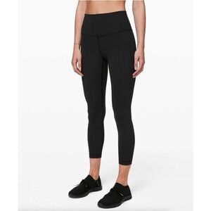 LULULEMON Wunder Under High-Rise Tight 25" *Full-On Luxtreme Black